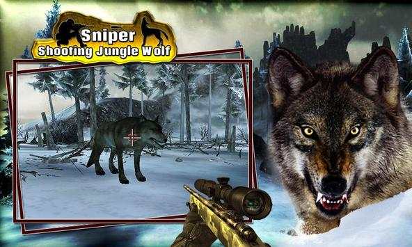 Sniper shooting Jungle Wolf screenshot 4