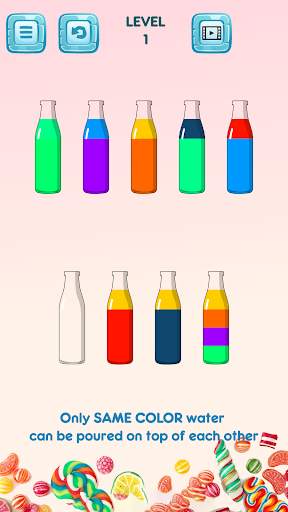 Candy Water Sort :color puzzle screenshot 5