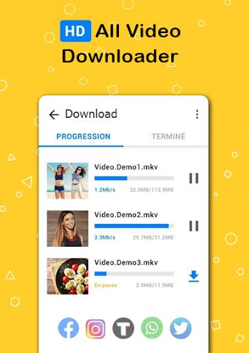 Video Downloader, Movie HD with just one click screenshot 2