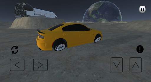 Space Car Charger Drag Racing Drift Simulator Game screenshot 3