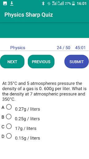 Physics Sharp Quiz screenshot 1