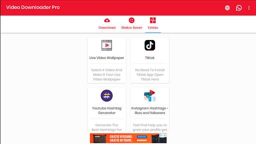 Video Downloader PRO - Download videos now screenshot 2
