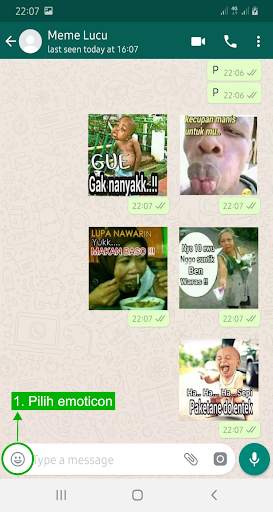 Stiker WA Gambar Meme Lucu screenshot 1