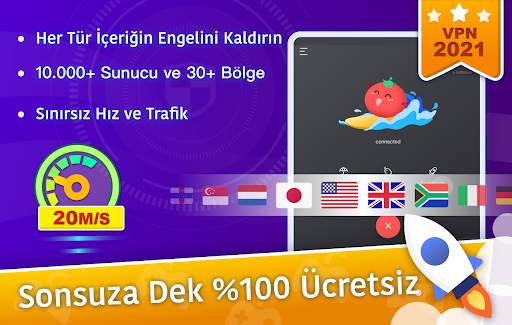 Tomato VPN | VPN Proxy screenshot 6