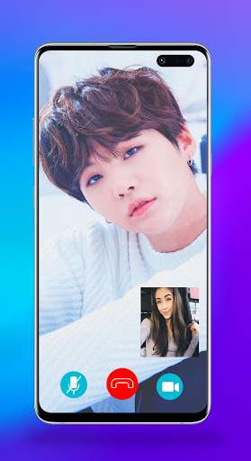 Suga Call You - Suga BTS Fake Video Call screenshot 2
