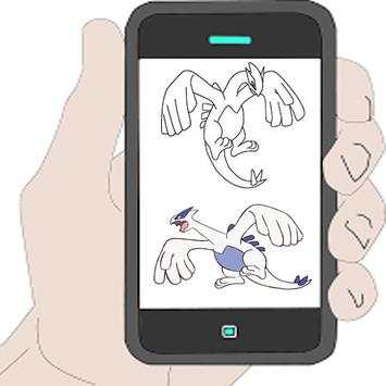 how to draw legendary pokemon screenshot 3