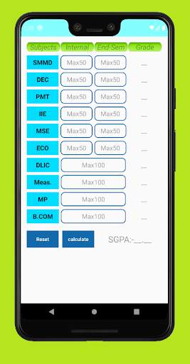 Kiit Cgpa Calculator screenshot 7
