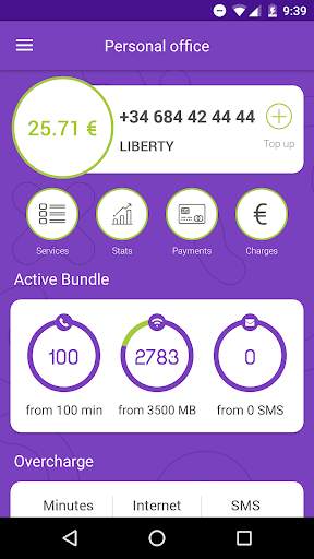Flexi app screenshot 1