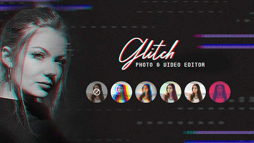 Glitch Photo and Video Editor screenshot 1
