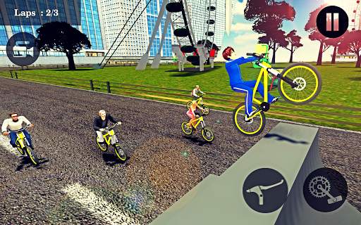 Real BMX Bicycle Racing & Extreme Quad Stunts screenshot 2