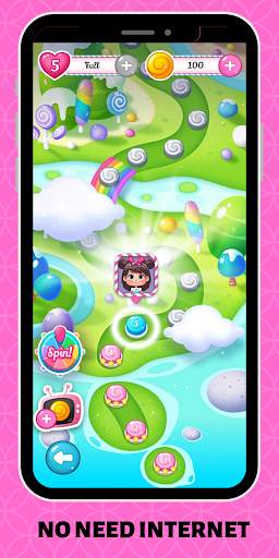 Zoya Sweet Candy - Classic 3 Match Game screenshot 3
