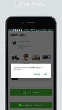 Sticker Master स्क्रीनशॉट 2