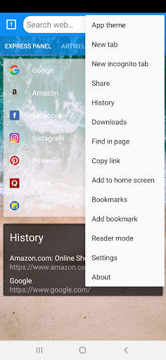 Fast Browser screenshot 2