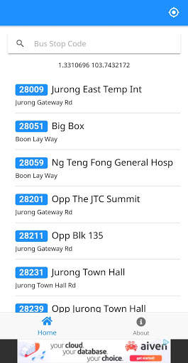 SG Bus Connx: Singapore Bus Timing Simplified screenshot 1