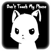 Cute Angry Cat Don't Touch My Phone Theme 1.1.1