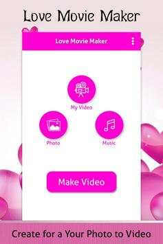 Valentine Photo Video Maker : Love Movie Maker ] screenshot 1