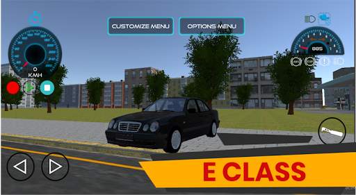 City Mercedes E Class DRIFT&DRIVING screenshot 1
