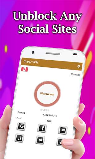 Super VPN-Super Unblock Proxy turbo vpn & speedVpn screenshot 13