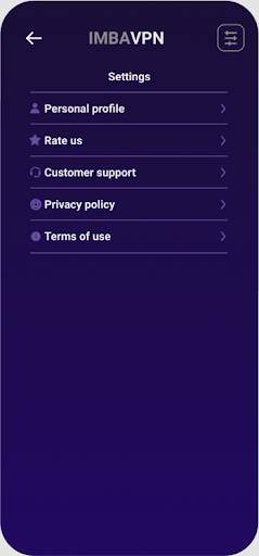 Imba VPN screenshot 5