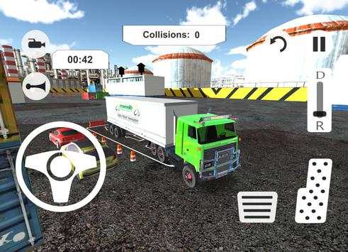 Offroad Cargo Truck Driving Test Simulator screenshot 7