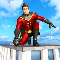 Superhero Man Rescue Missions - Crime City Game logo