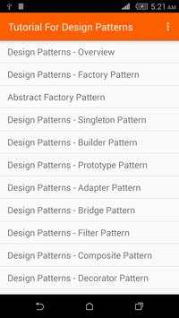 Design Patterns Tutorial screenshot 1