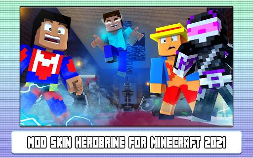 Mod Skin Herobrine for Minecraft screenshot 3