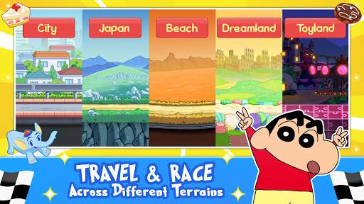 Shinchan Speed Racing : Free Kids Racing Game screenshot 3