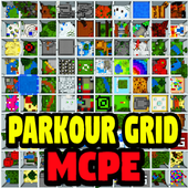 Parkour Grid Maps for Minecraft PE icon
