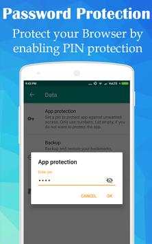 Adbloker Browser - Popup Blocker screenshot 4