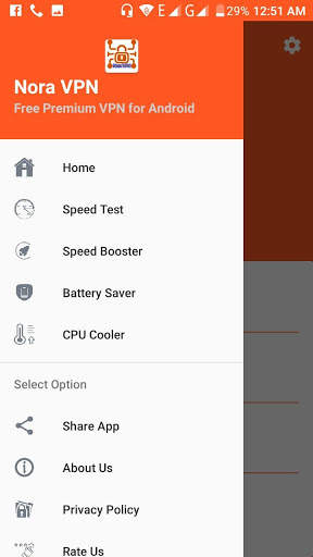 Nora VPN Battery Saver Phone Booster CPU Cooler screenshot 2