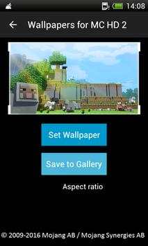 Wallpaper Minecraft Unofficial screenshot 4