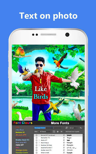 Birds Photo Editor - Photo Frames скриншот 2