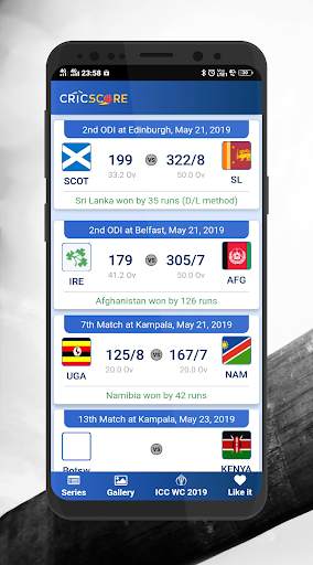 Cricboss : Live Cricket Scores & News screenshot 1