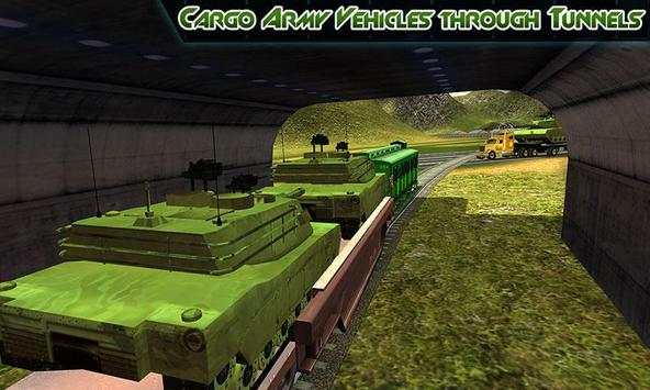 US Military Cargo Train Simulator: Railroad Game screenshot 5