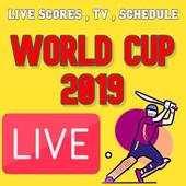 Live Cricket World Cup 2019 - Watch Live Score,Tv 1.0