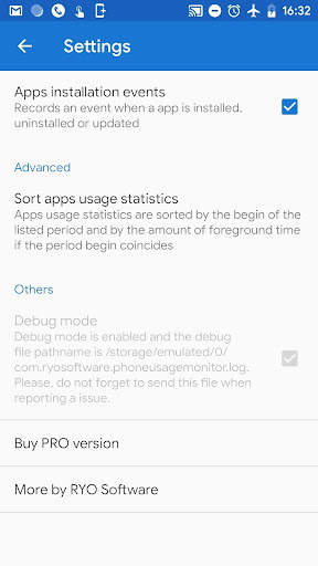 Phone Usage Monitor 7 تصوير الشاشة