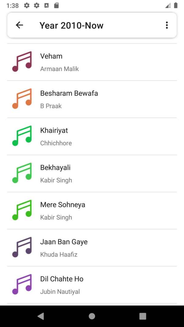 Sargam Piano Notes | Harmonium Notes | Bollywood screenshot 5