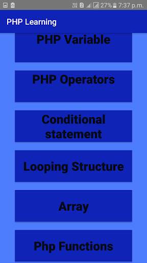 Php Learning screenshot 5