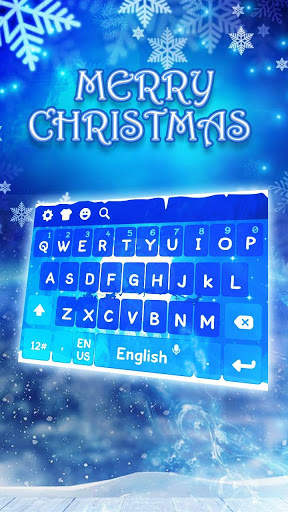 Merry Christmas Keyboard Theme screenshot 1