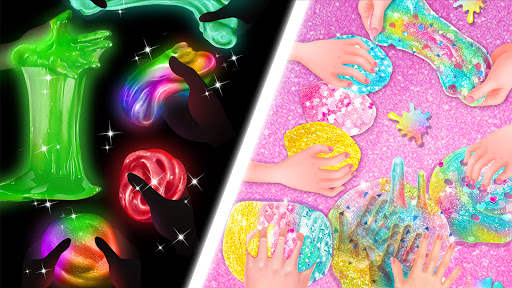 Unicorn Glitter Slime & Glow-in-the-Dark Slime screenshot 4