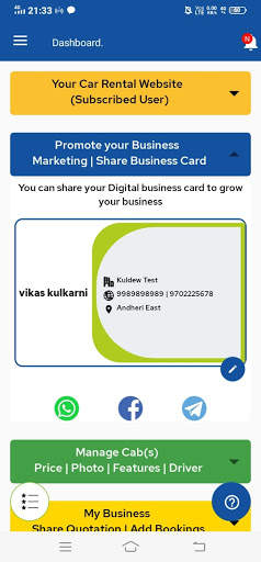 Partner GaadiBooking (KulDew) screenshot 3