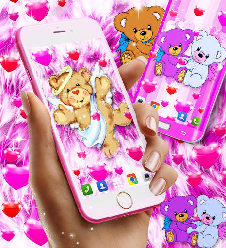 Teddy bear live wallpaper screenshot 4