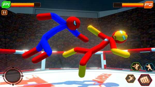 Stickman Wrestling: Stickman Fighting Game screenshot 1