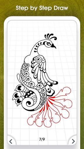 Mehndi Design App Offline скриншот 5