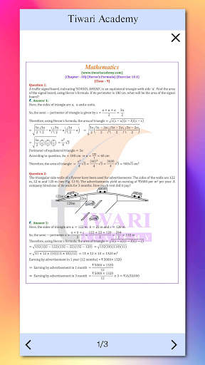 Class 9 Maths Solution 2023-24 screenshot 32
