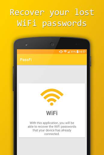 PassFi - Recover WiFi Passwords screenshot 1