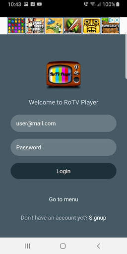 RoTv Player screenshot 3