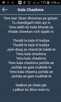 Kala Chashma Song Lyrics screenshot 3