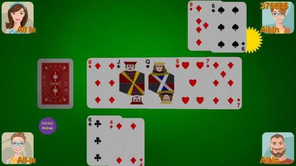 Card Poker game screenshot 1